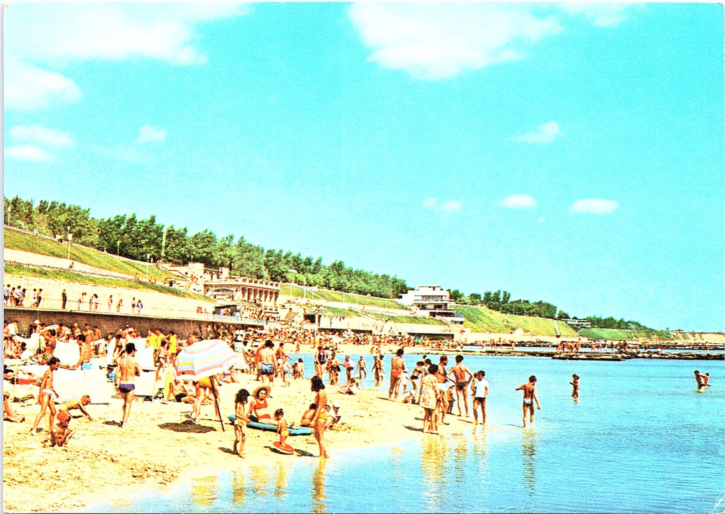 Eforie Nord. Vedere de pe plajă