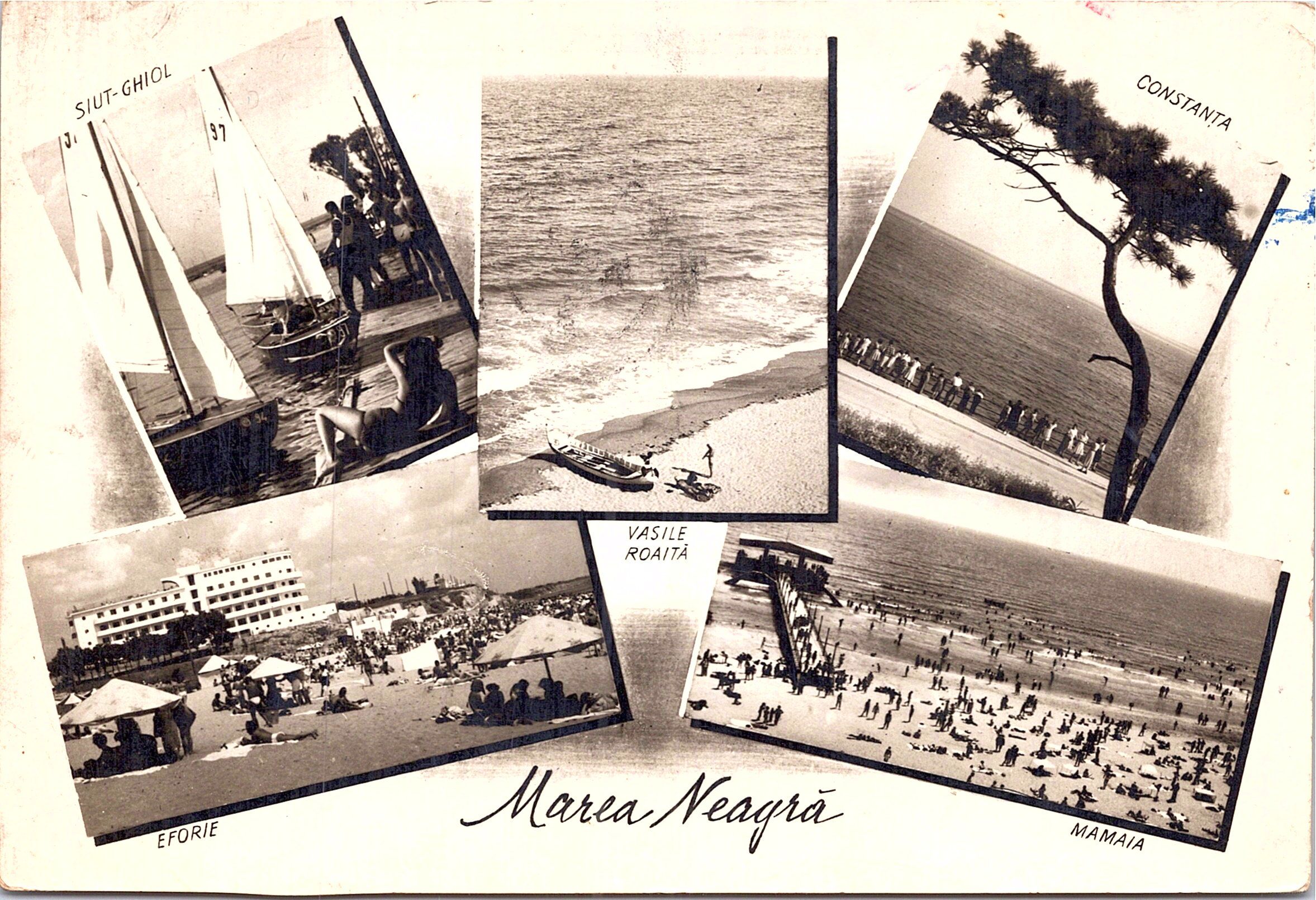 Marea Neagră. Siut-ghiol. Eforie. Vasile Roaită. Constanța. Mamaia