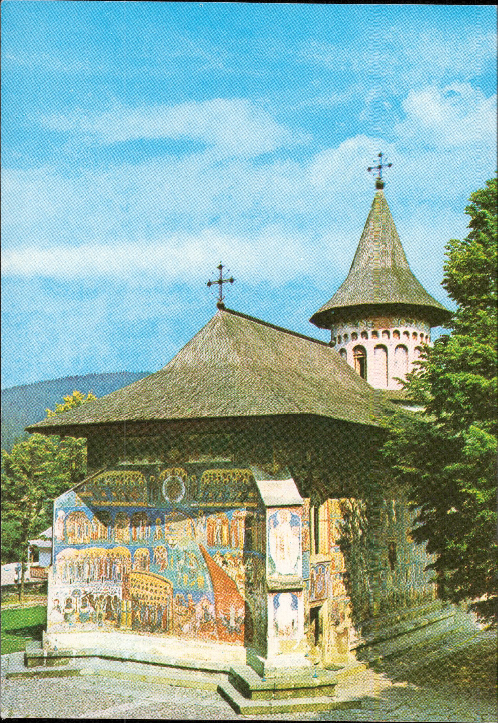 Voroneț (1488) - scenă de pe peretele de vest