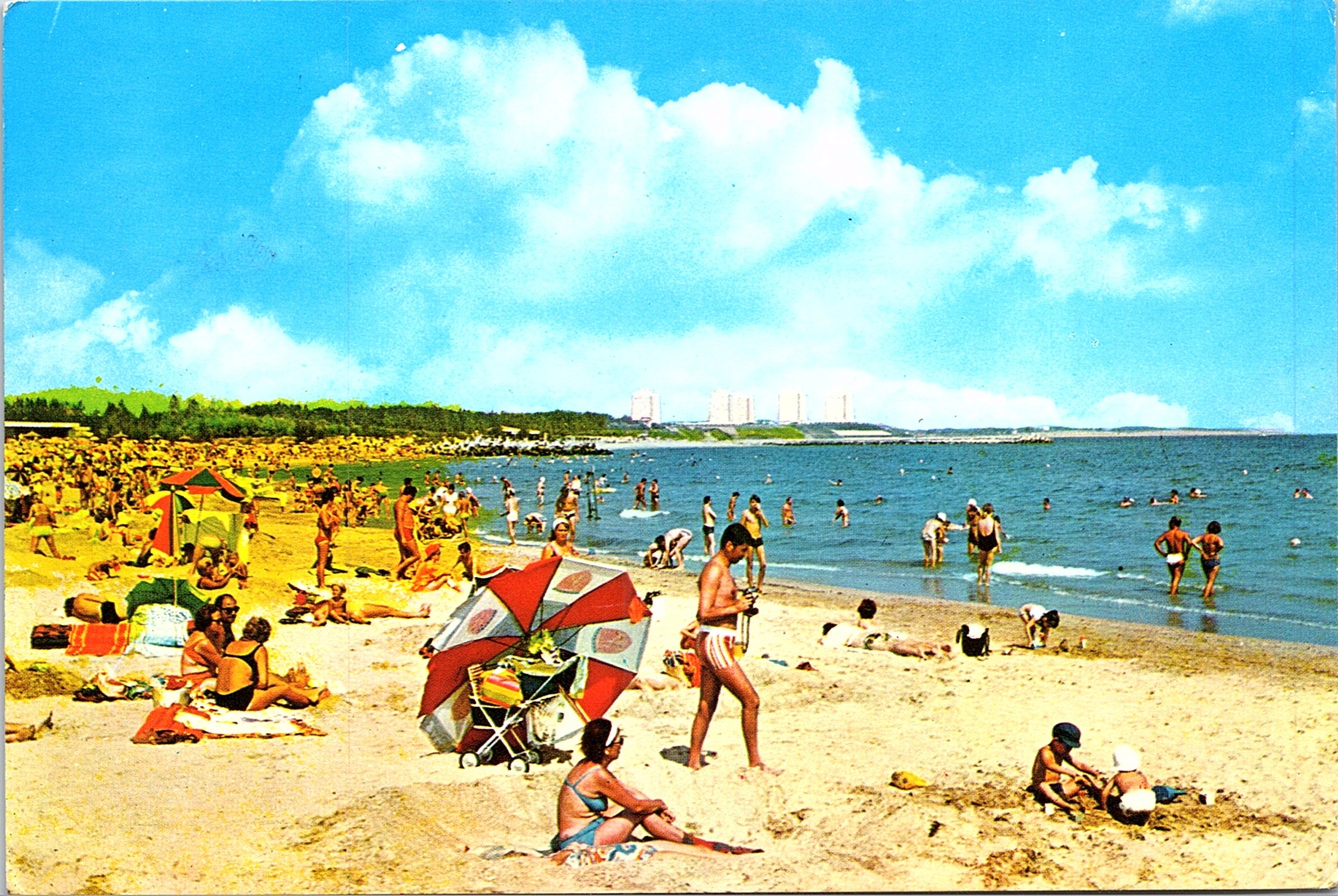 Mangalia Nord - Neptun. Vedere spre Olimp