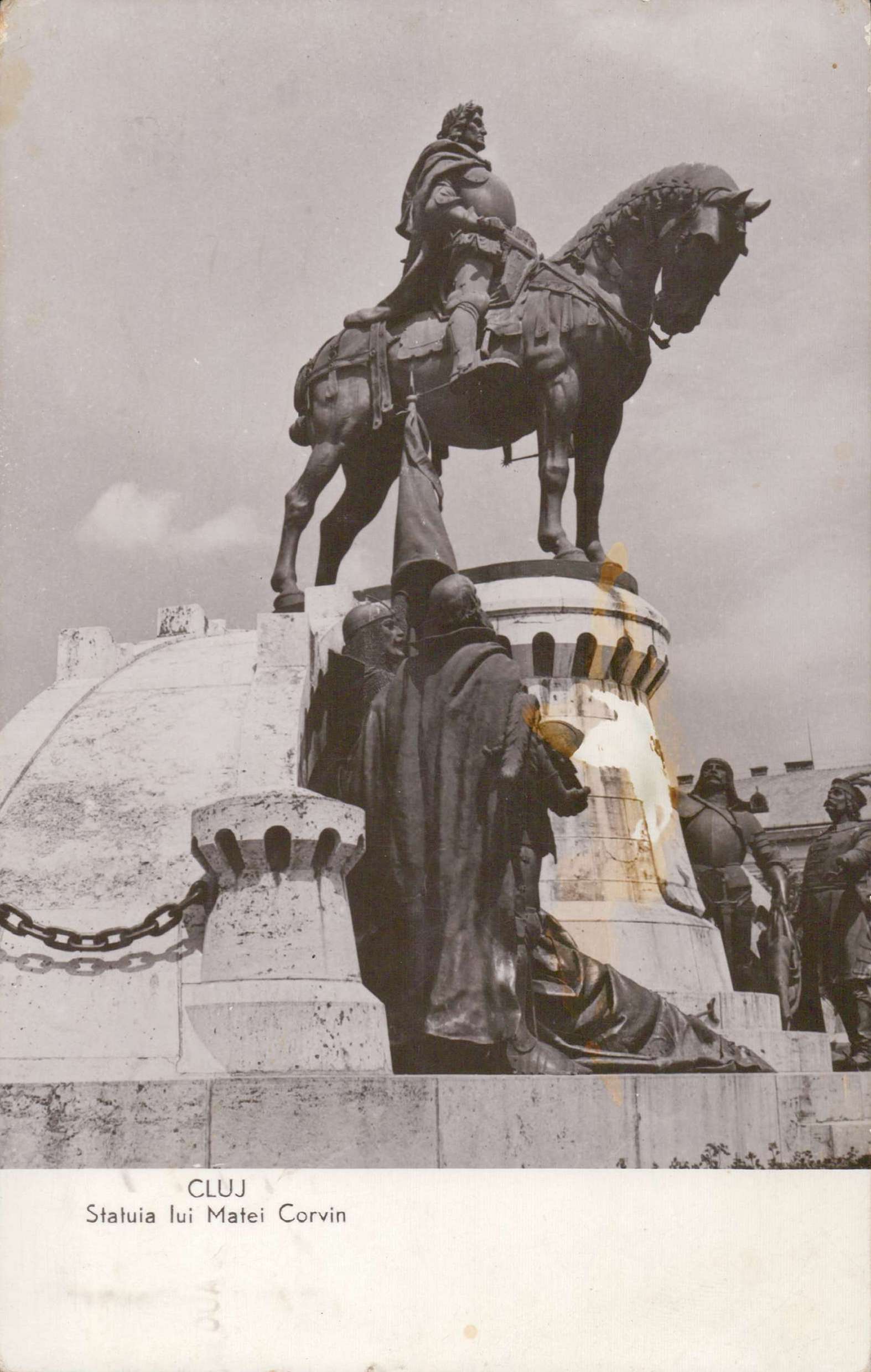 Cluj - Statuia lui Matei Corvin
