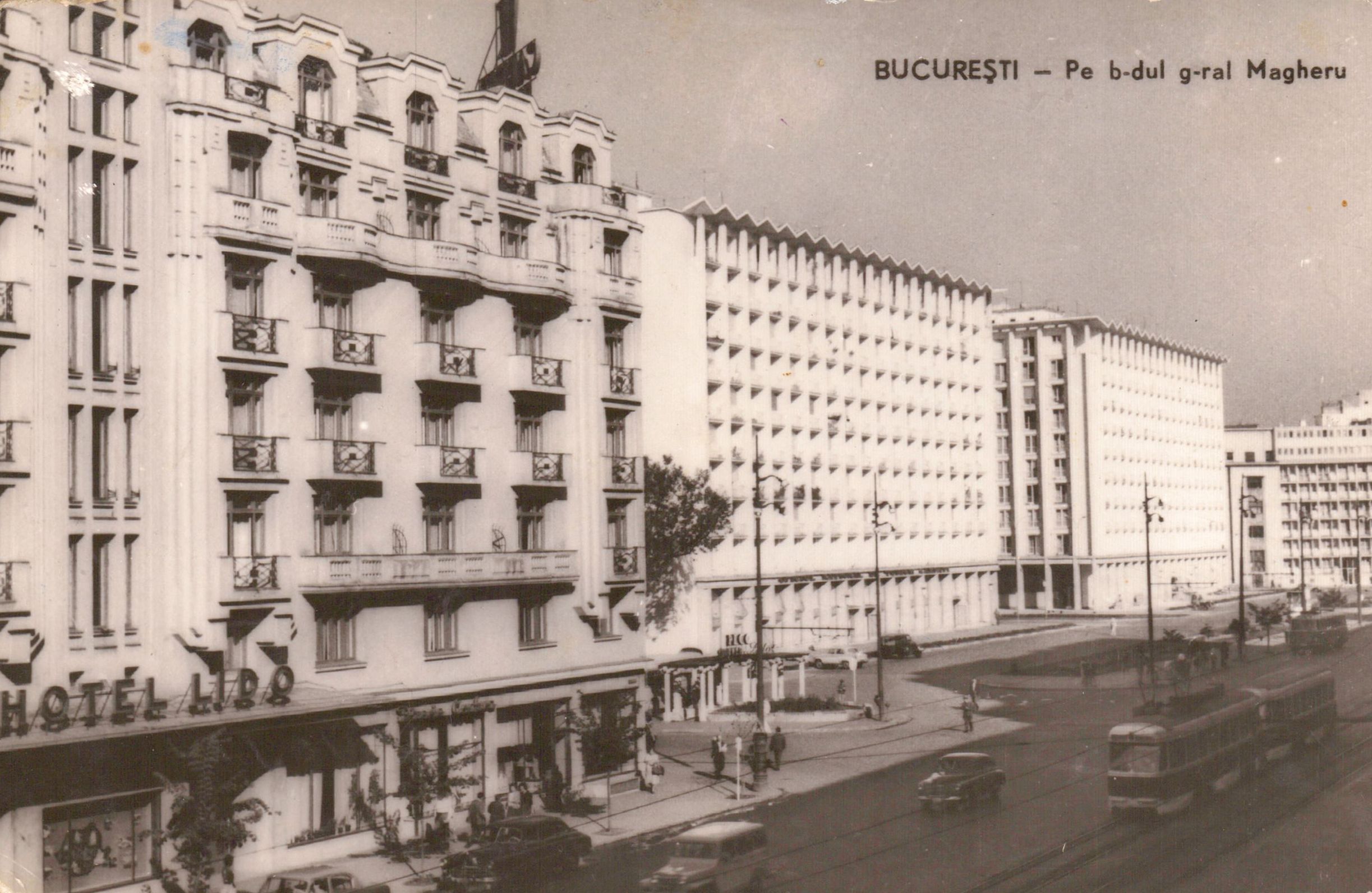 București. Pe Bulevardul General Magheru