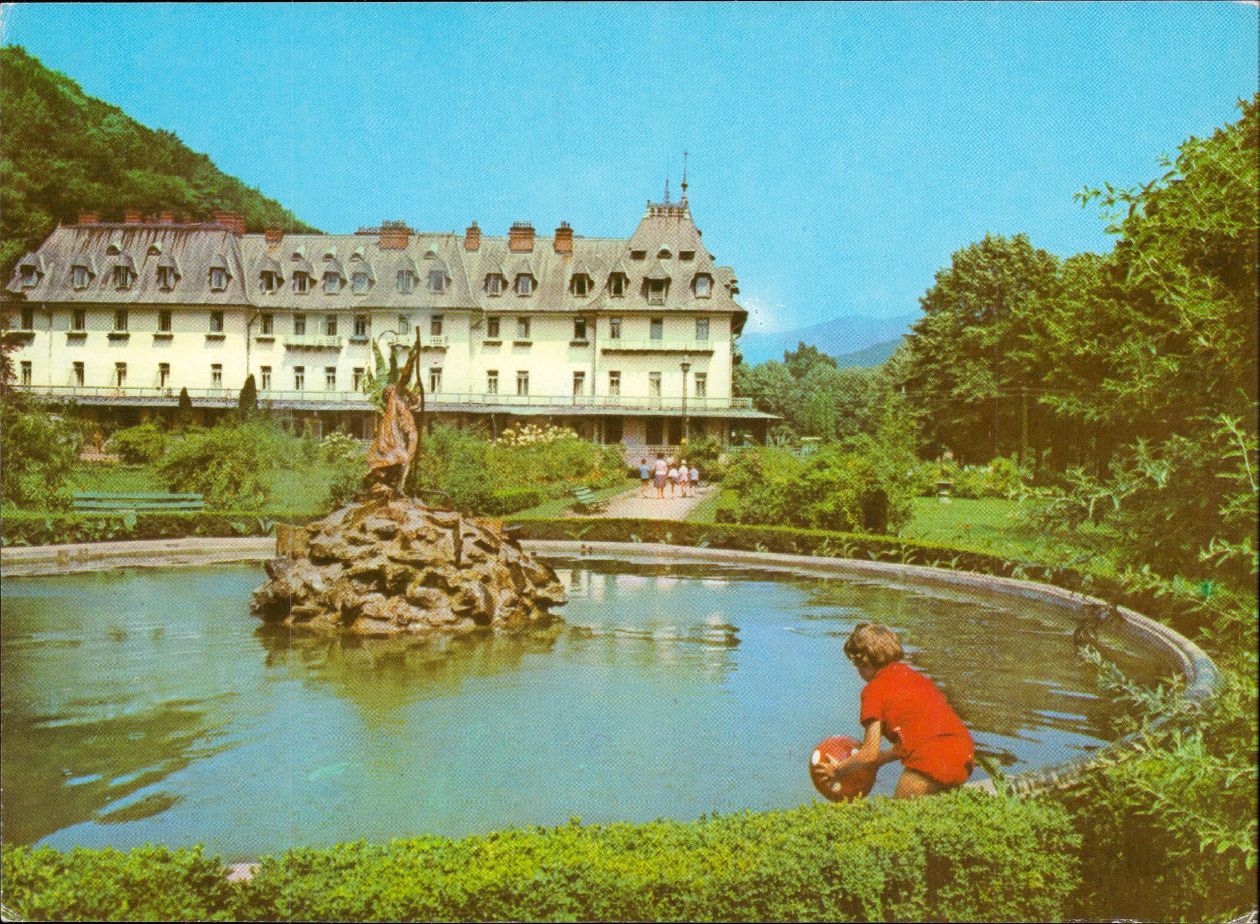 Călimănești - Vedere din parc