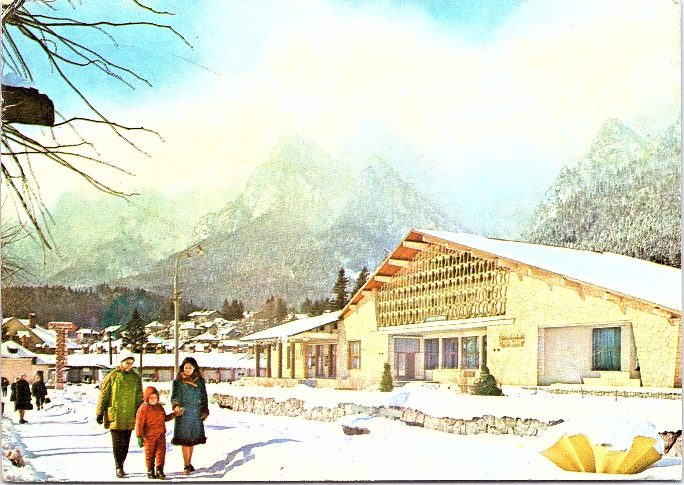 Bușteni: Vedere in centrul orașului