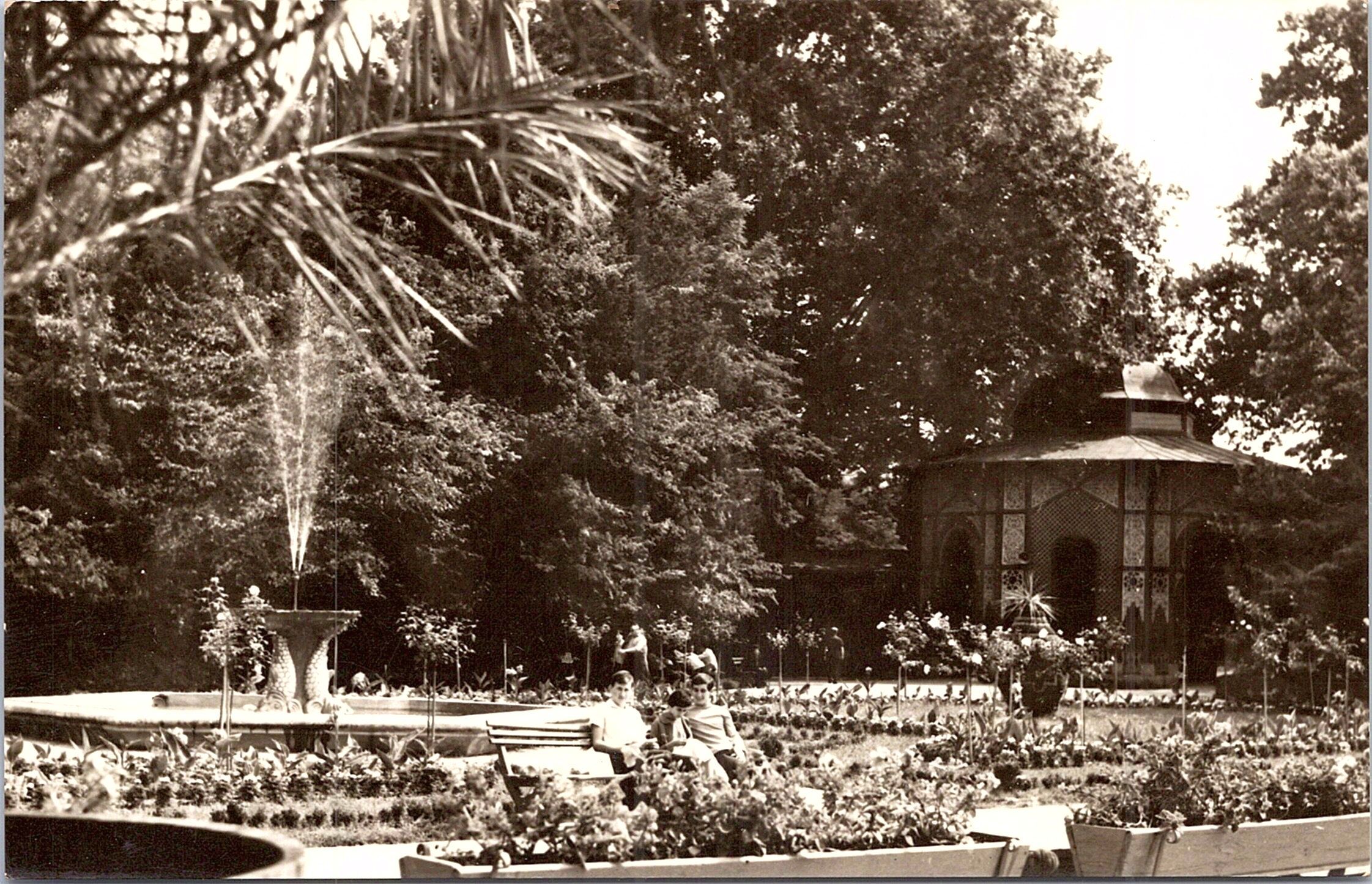 Buziaș - Vedere din parc