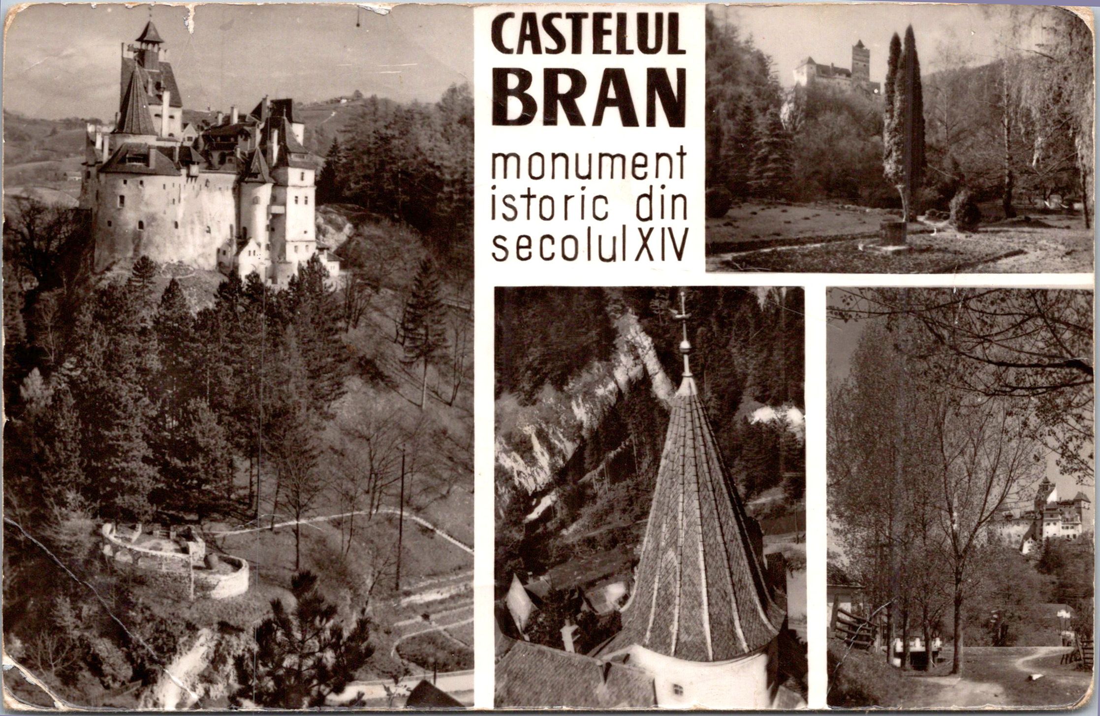 Castelul Bran. Monument istoric din secolul XIV